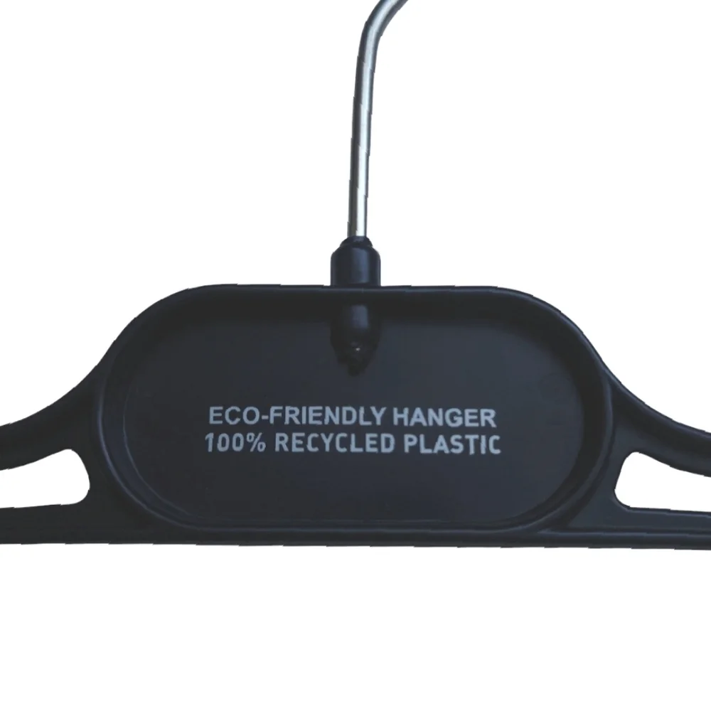 ETRO Milano Trouser Slim Plastic Hangers Black Set of 2 Bundle